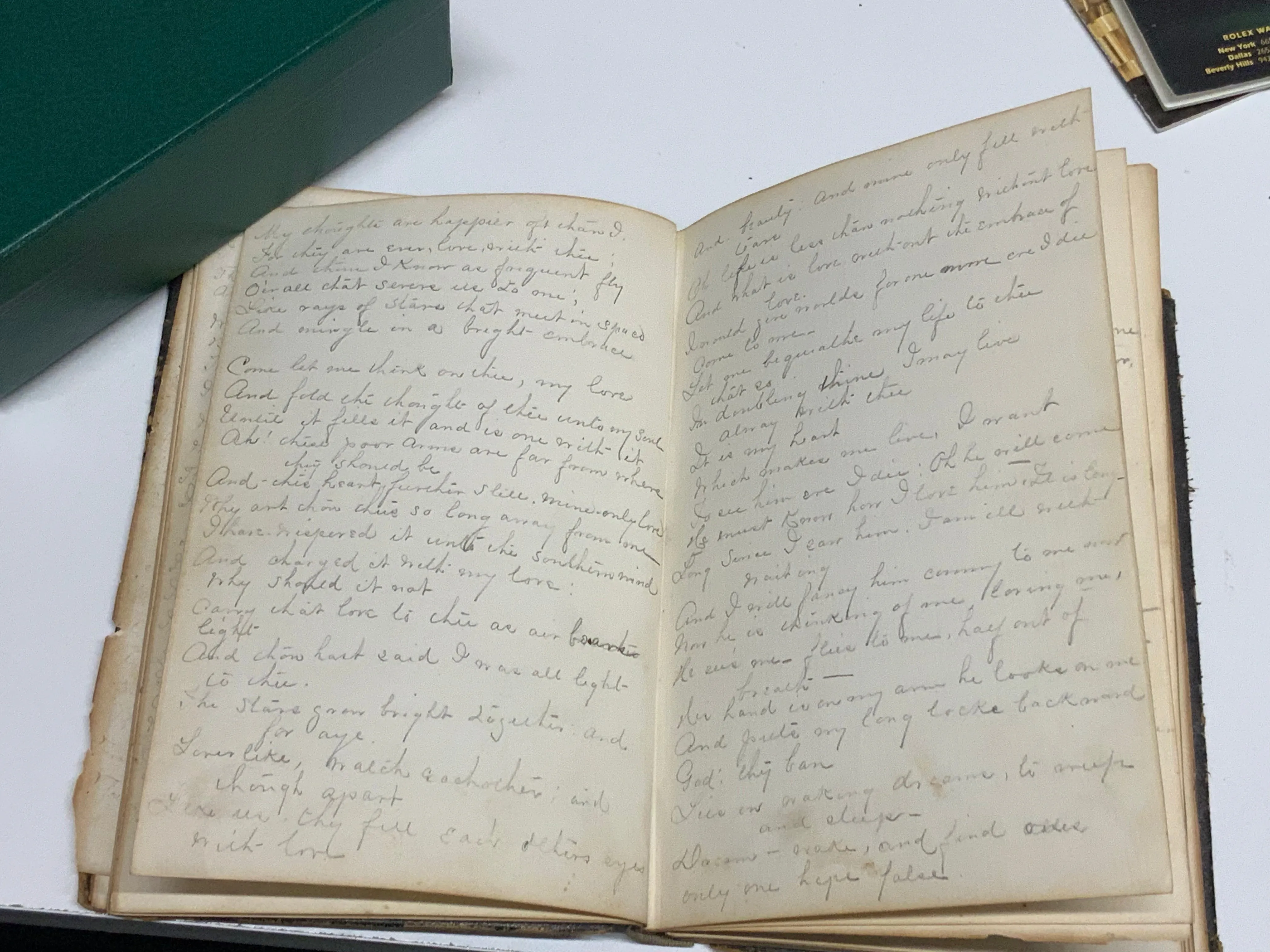 1864 Sallie E. Moore's Love&Death Diary, Letter Amidst Civil War- $5K APR w/CoA!