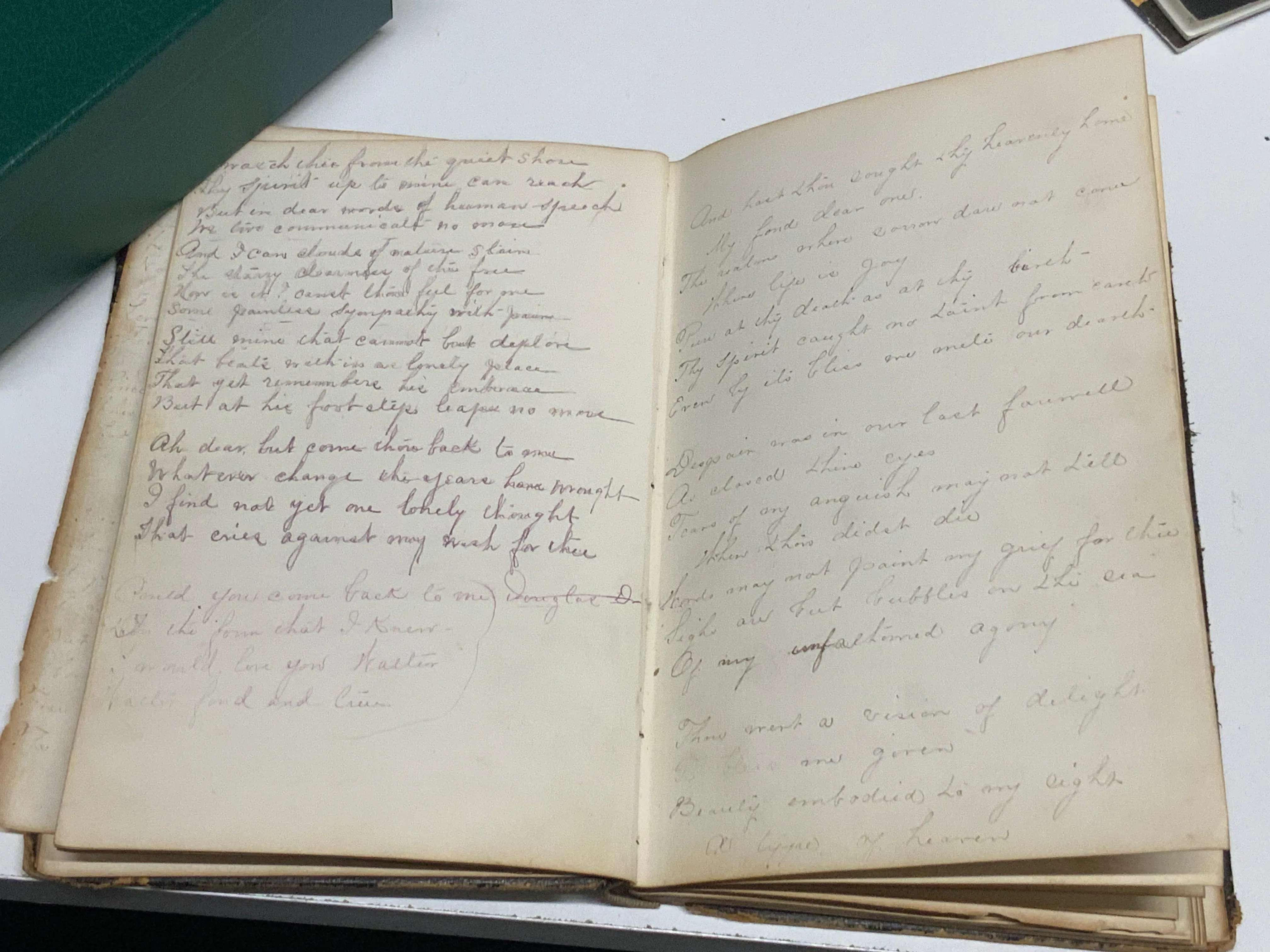 1864 Sallie E. Moore's Love&Death Diary, Letter Amidst Civil War- $5K APR w/CoA!