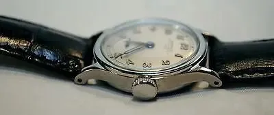 1940s Rare 1st Model Patek Philippe for Tiffany & Co. Calatrava Wrist Watch - $50K VALUE