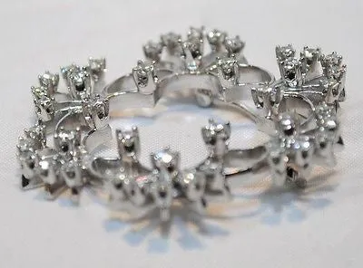 1950s Vintage 1.5 Carat Diamond Brooch/Pendant in Platinum - $15K VALUE