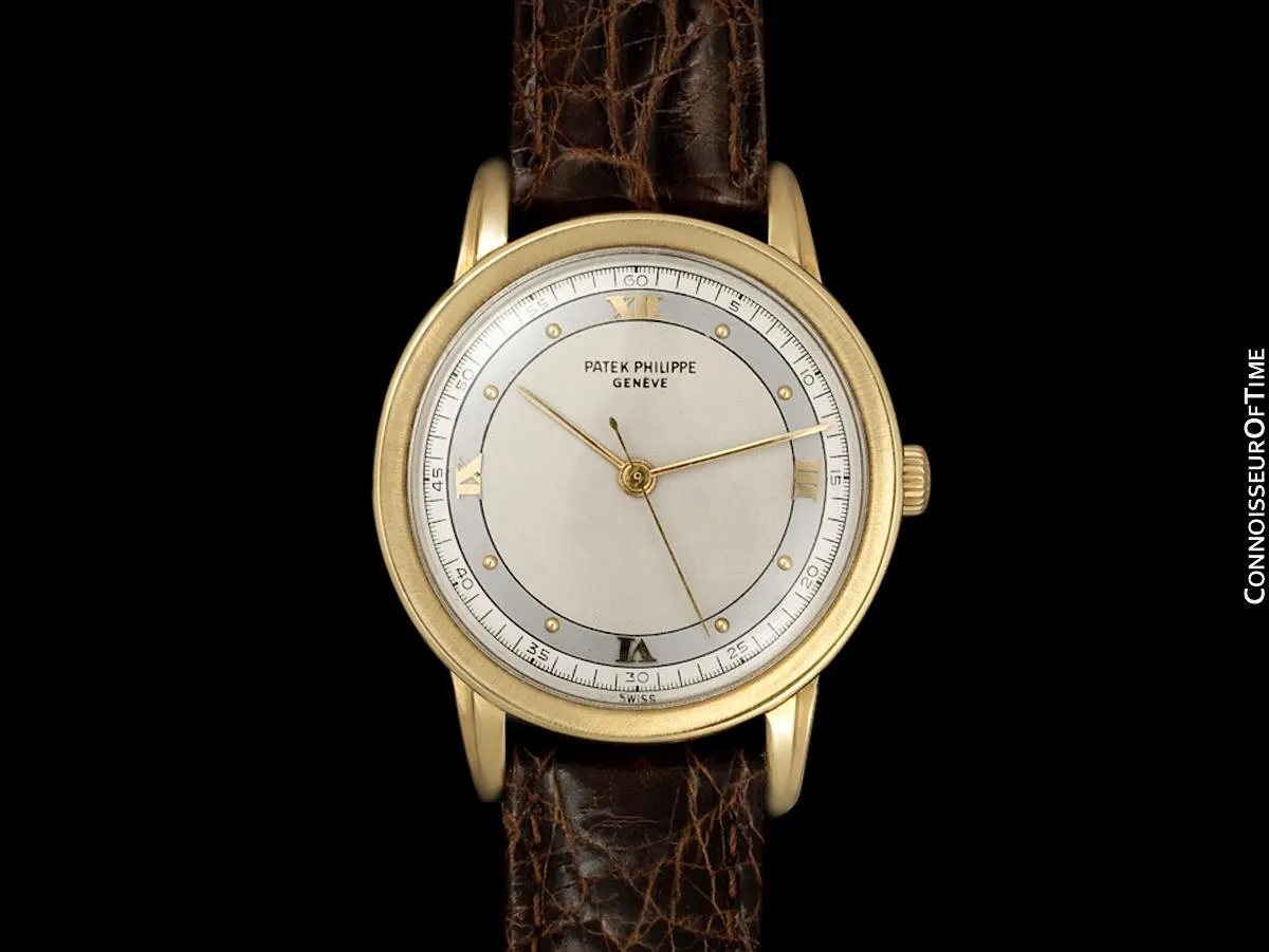 1955 Patek Philippe Vintage Large Mens Calatrava Ref. 2481 18K Gold Watch - The "King Size"