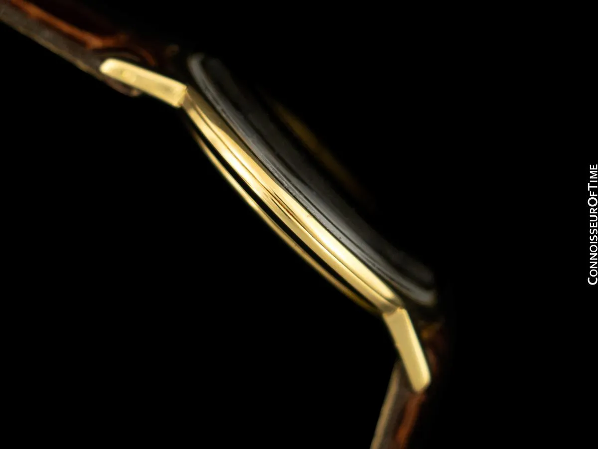 1960's Patek Philippe Vintage Mens Handwound Ref. 2592 18K Gold Dress Watch