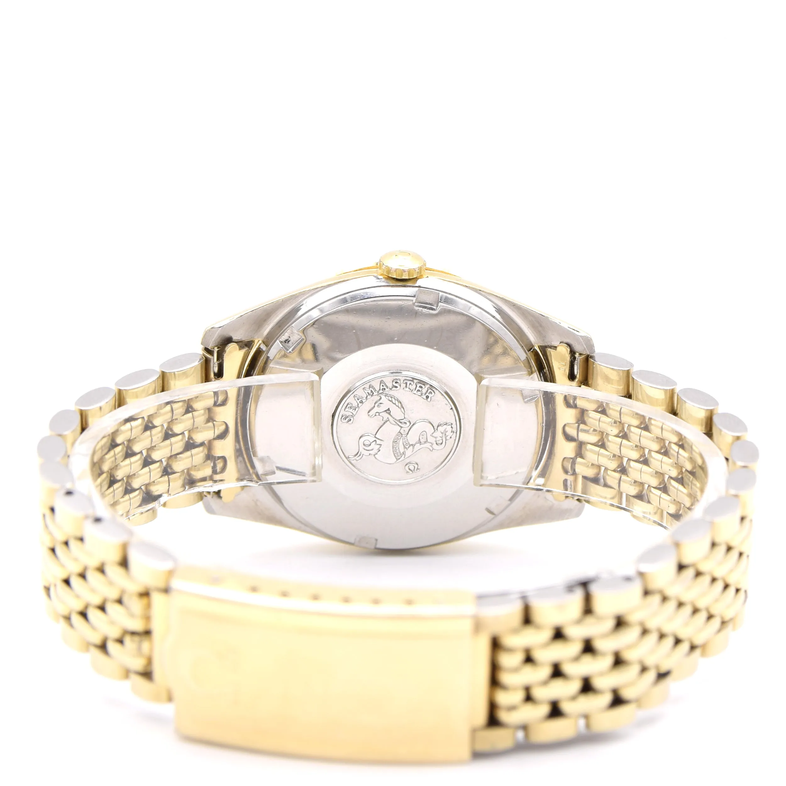 1968 Omega Seamaster automatic Immaculate Model 166.010 in Stainless Steel and Gold On BOR bracelet