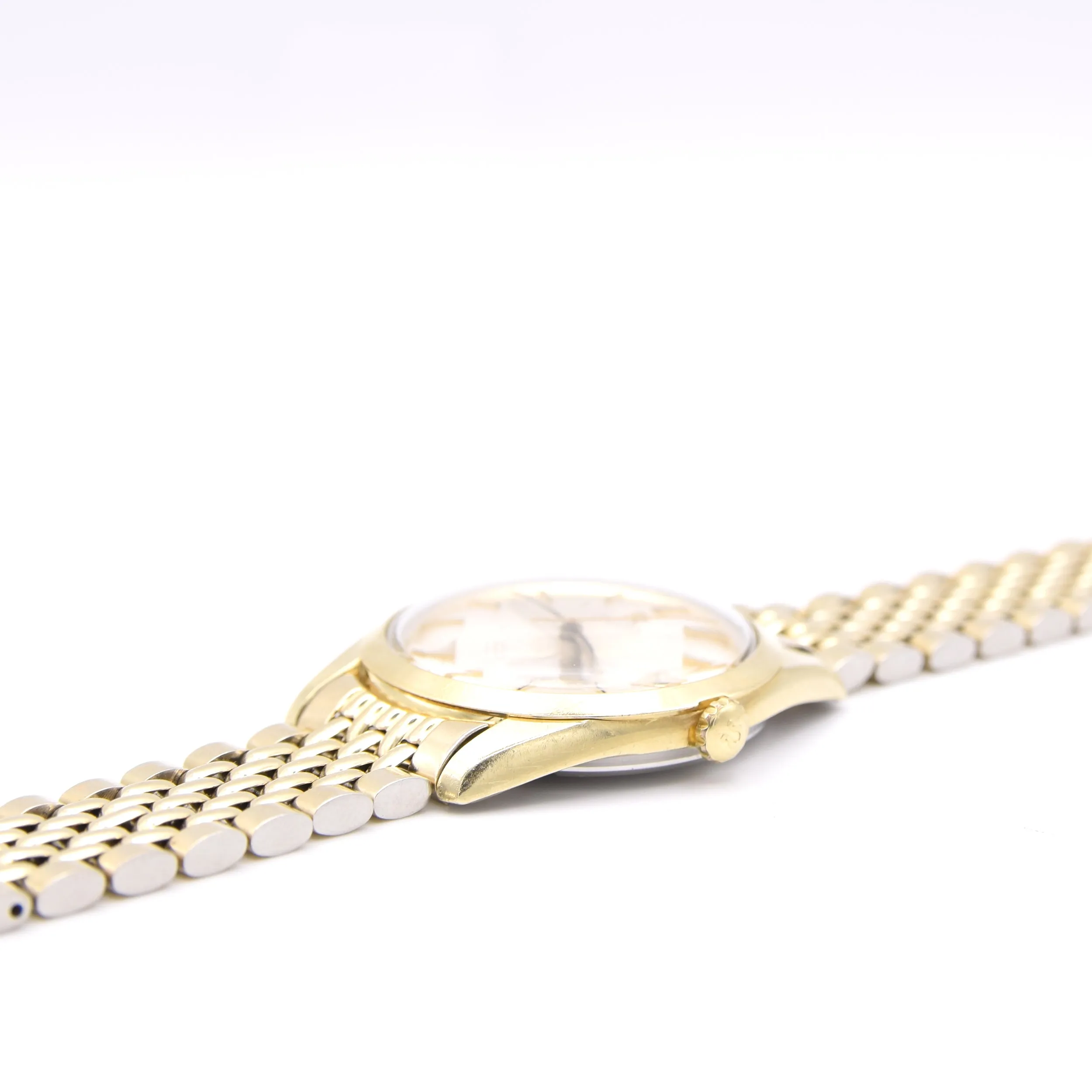 1968 Omega Seamaster automatic Immaculate Model 166.010 in Stainless Steel and Gold On BOR bracelet