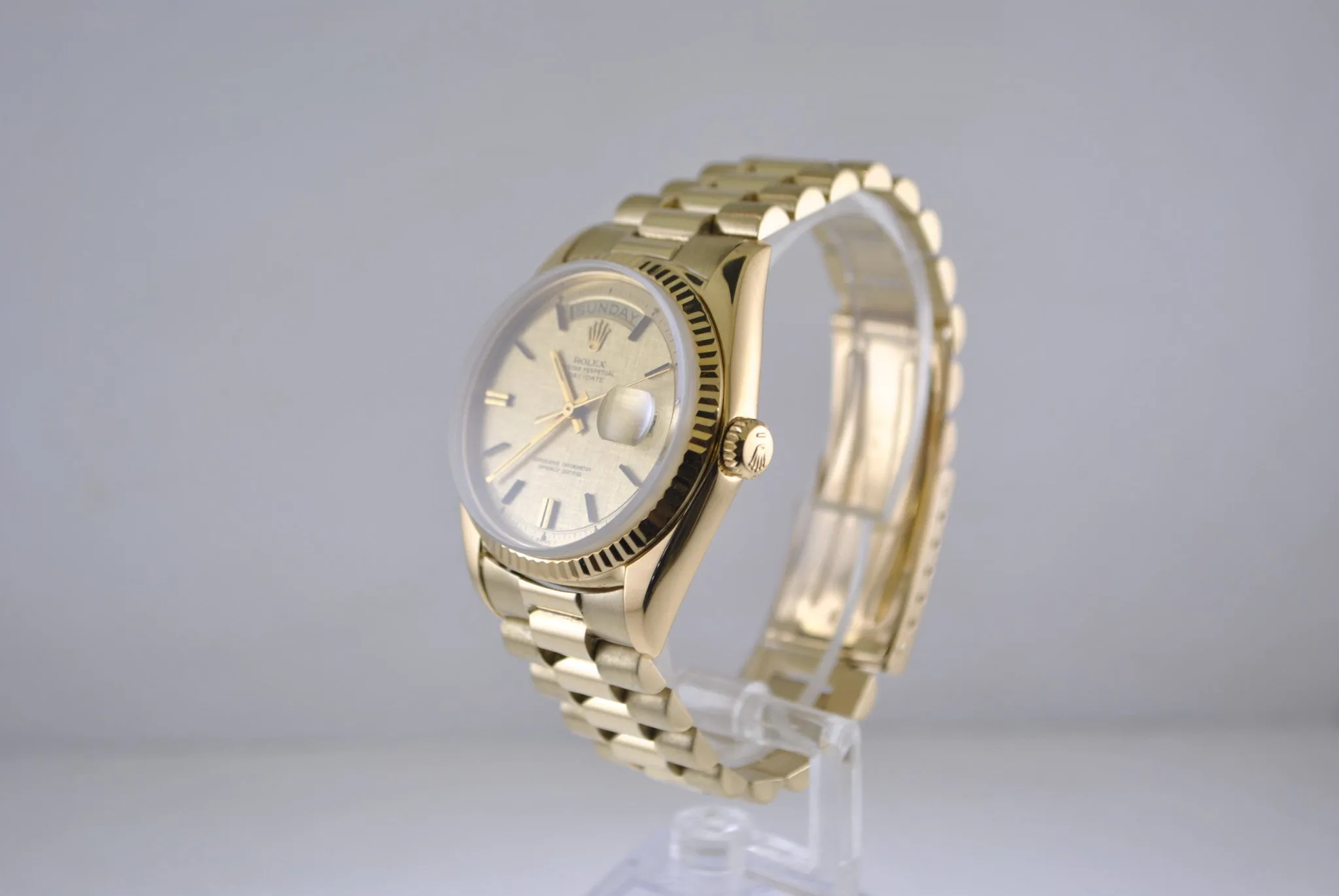 1970s Rolex President Day-Date Men's 18K yellow gold - $65K VALUE