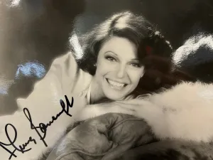 1981 Anne Bancroft B/W Photo Signed Triple Crown Acting - $2K APR w/ CoA!
