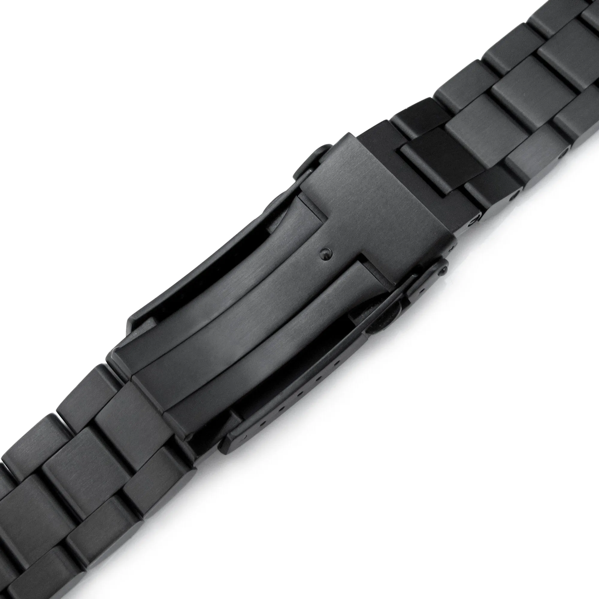 20mm Hexad compatible with Seiko Sumo SBDC001 Diamond-like Carbon (DLC Black)