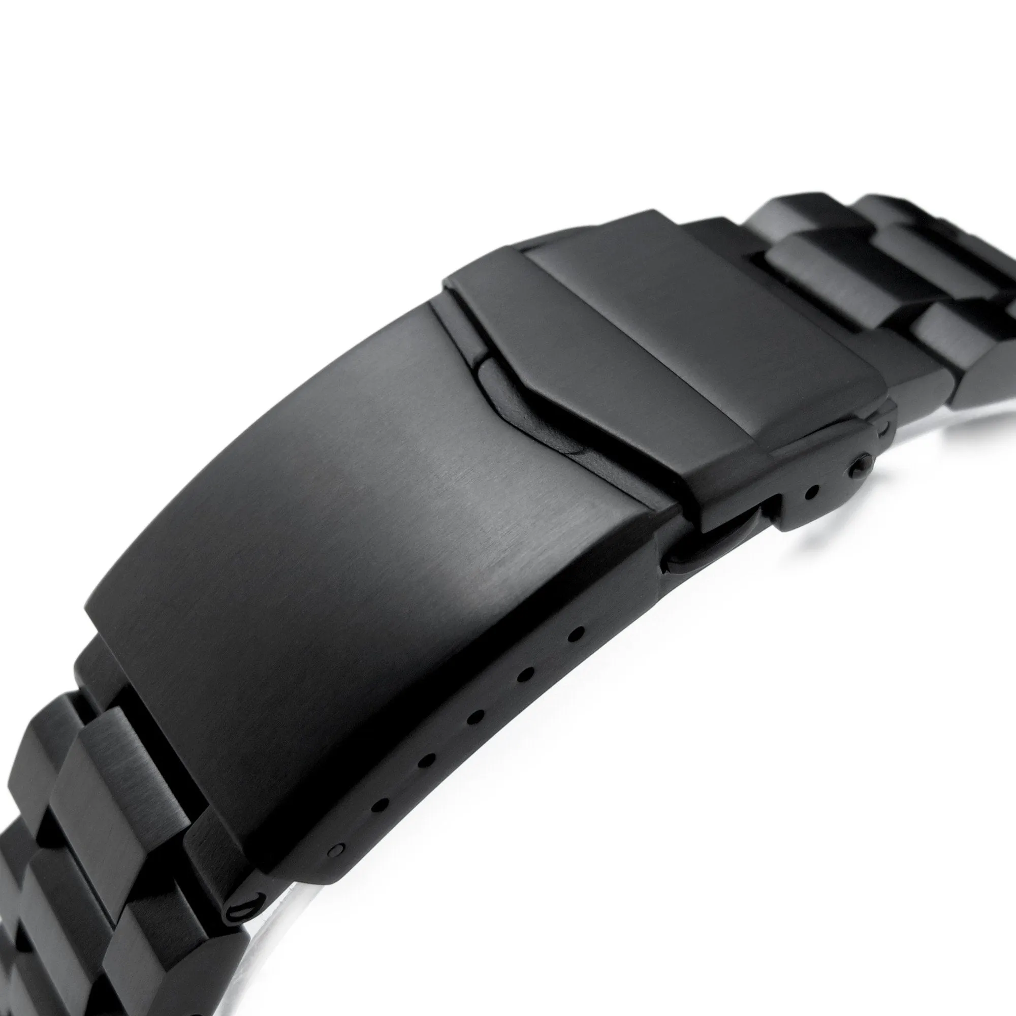 20mm Hexad compatible with Seiko Sumo SBDC001 Diamond-like Carbon (DLC Black)