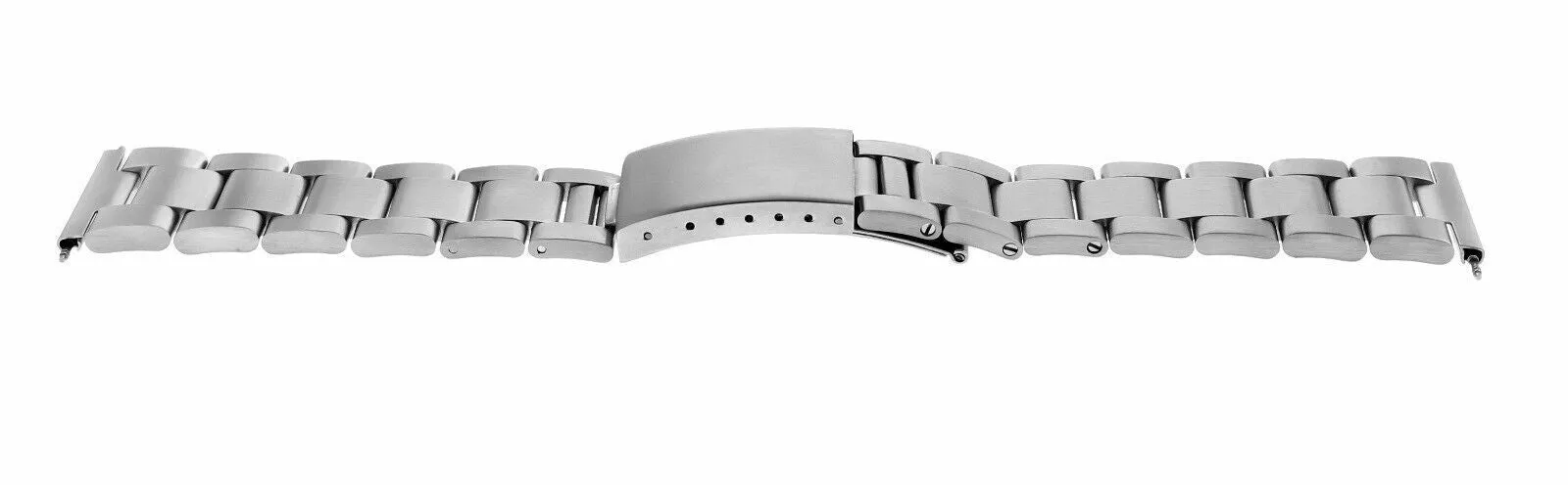 20MM OYSTER BAND BRACELET FOR SEIKO KINETIC DIVER WATCH SOLID STEEL STRAIGHT END