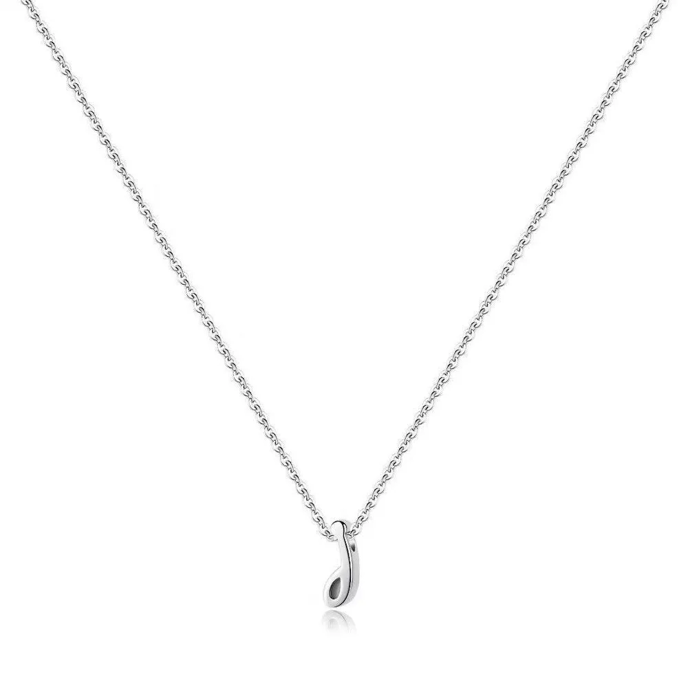 925 Sterling Silver Initial Necklace for Women Girls Dainty Cursive Initial Necklace for Women Girls Mothers Day Jewelry Gifts