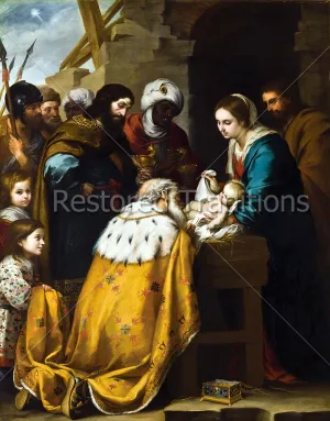 Adoration of Magi – Murillo