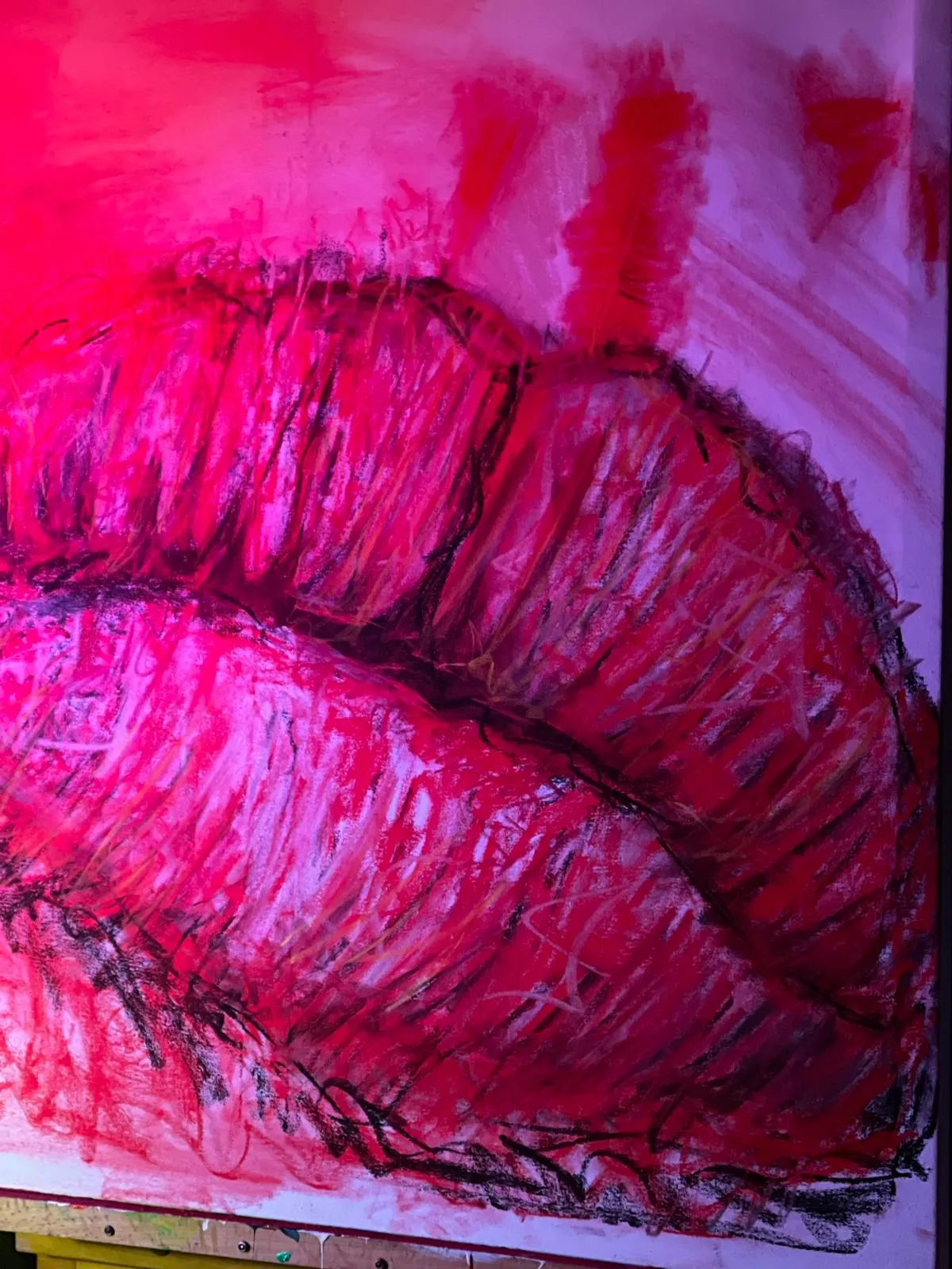 Adriana Henao "Passion Fruit" made with Pastels & Watercolor Pencils  - $3K Appraisal Value!