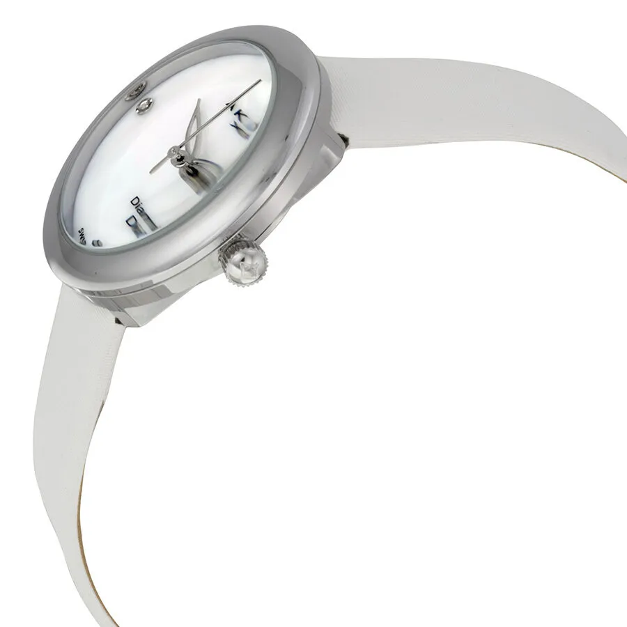 Akribos Xxiv White Ladies Watch AK687SS