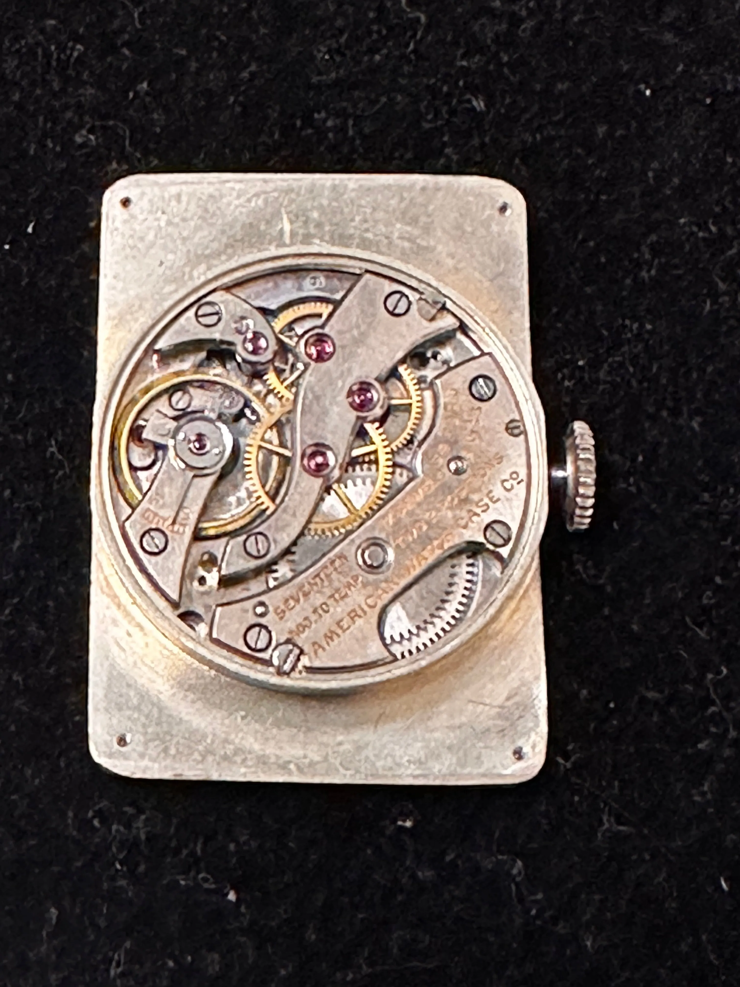 American Watch Case Co. Rare and Vintage Men's Wrist Watch - $16K APR w/ COA!!