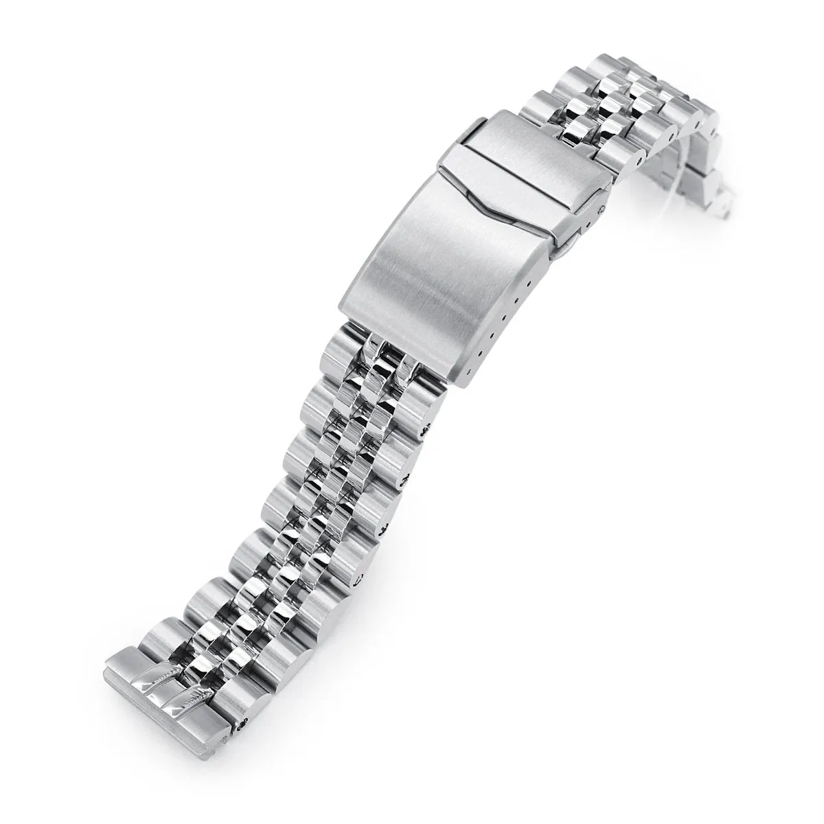 Angus-J Louis for Seiko 62MAS Reissue V-Clasp, Brushed with Polished Center