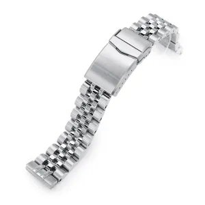 Angus-J Louis for Seiko 62MAS Reissue V-Clasp, Brushed with Polished Center