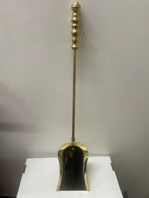 Antique Gold-Plated Cast Iron Coal Shovel from Sherry Lehmann - $5K APR w/CoA