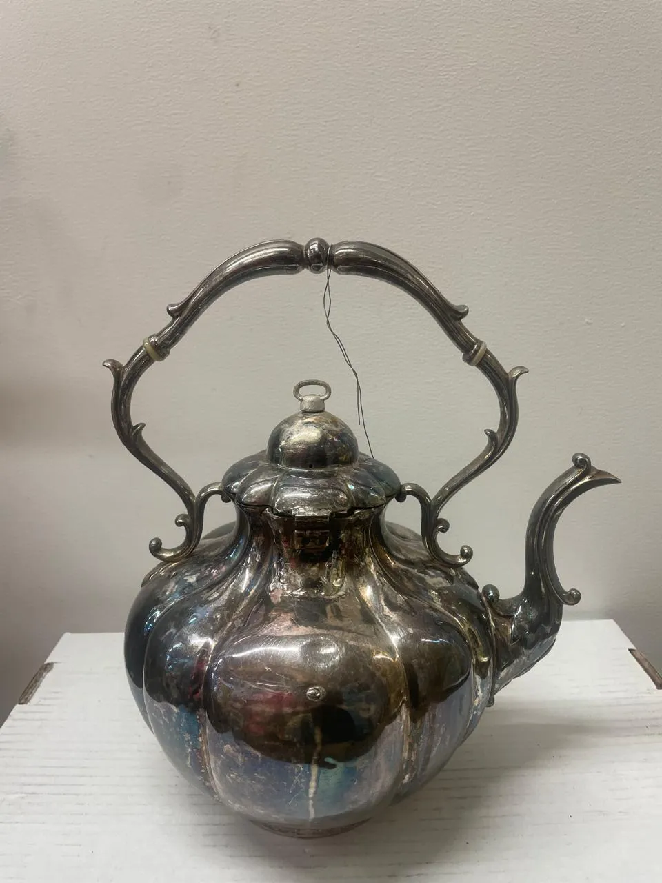 Antique Reed & Barton Winthrop Teapot from Sherry Lehmann- $8K APR w/CoA