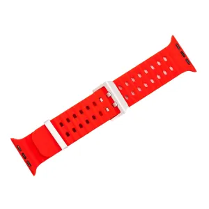 Apple Band ULTRA - Silicone Wave - Red