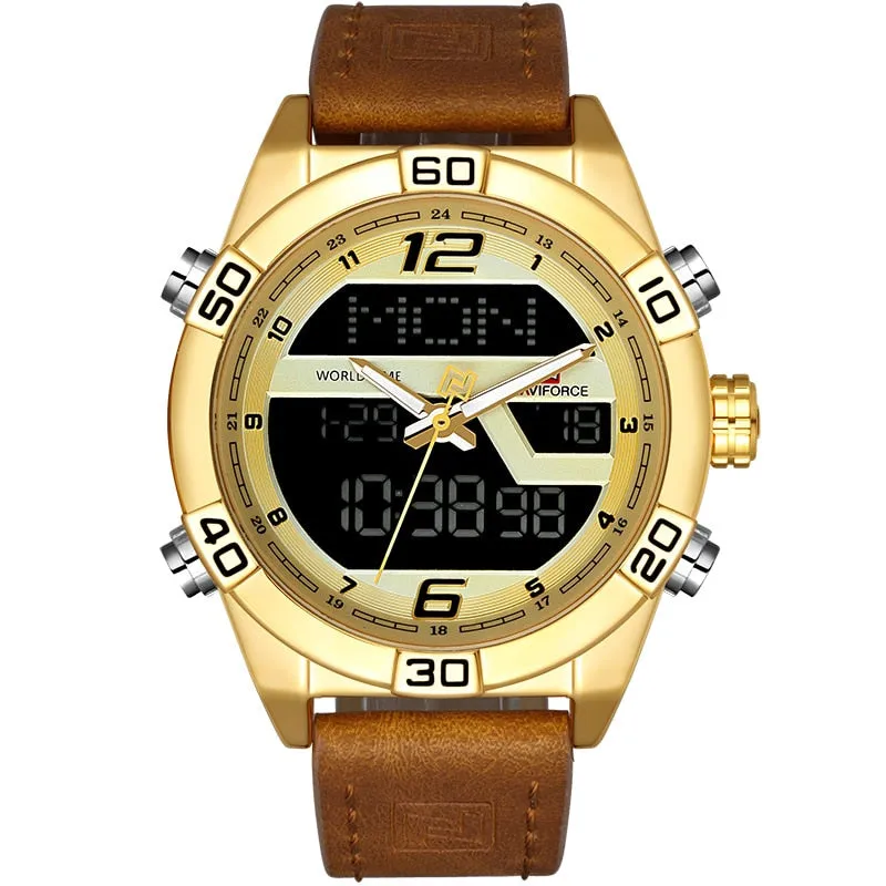 Aqua Naviforce Luxury Men's Waterproof Military Sports Watch