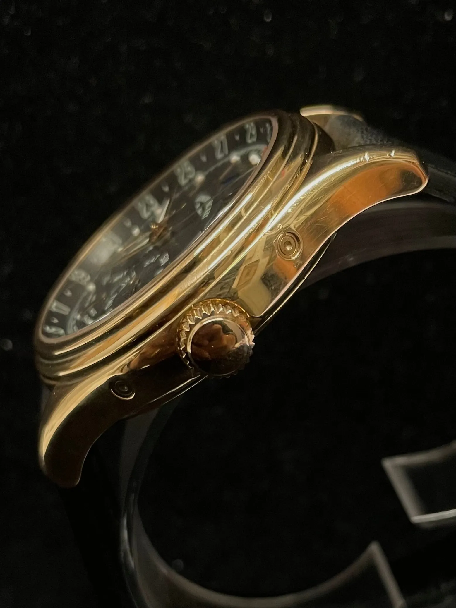 ARMAND NICOLET JUMBO CHRONOGRAPH AUTOMATIC 18K ROSE GOLD WATCH- $40K APR w/ COA!