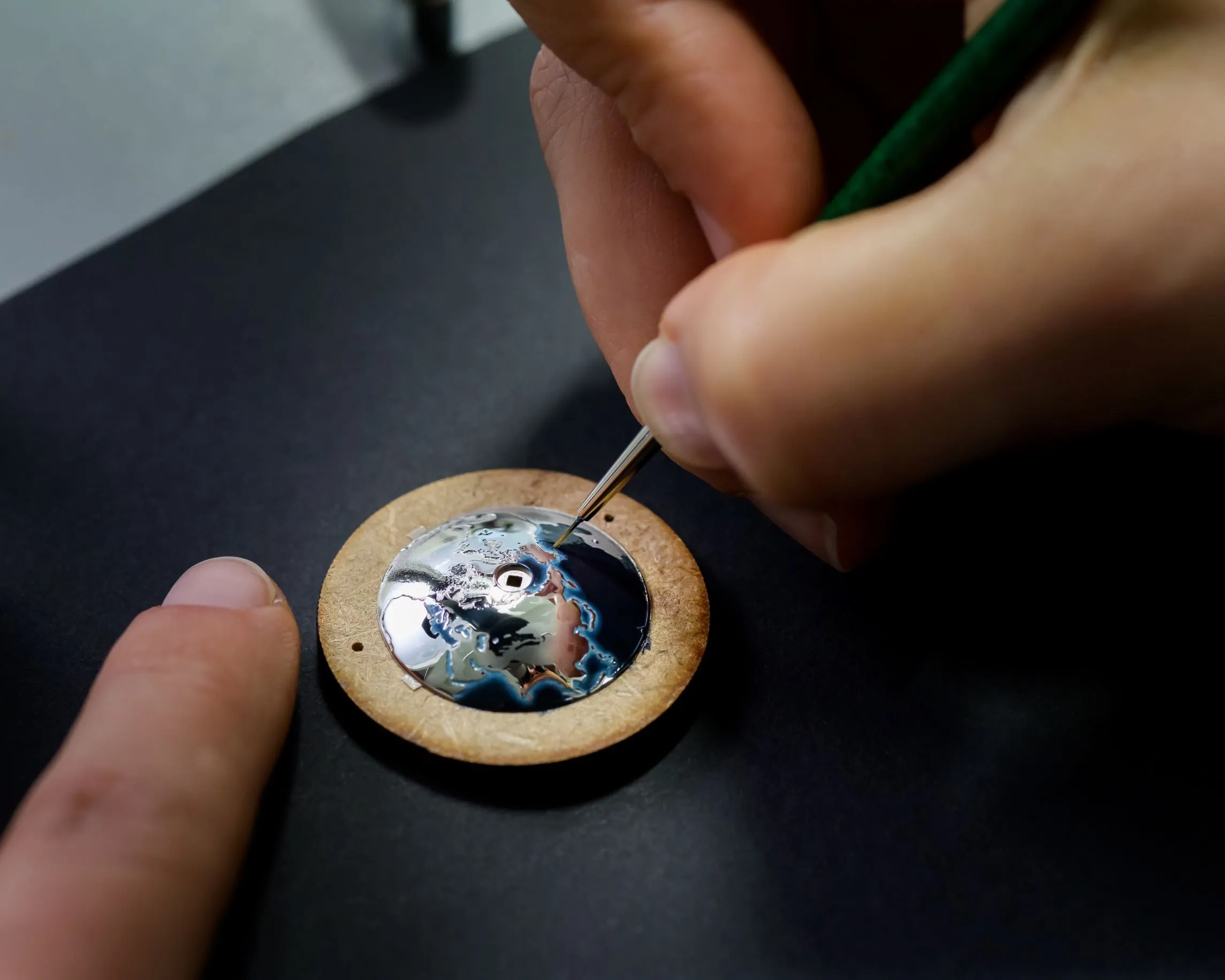 Arnold & Son Globetrotter Steel Opaline Limited Edition