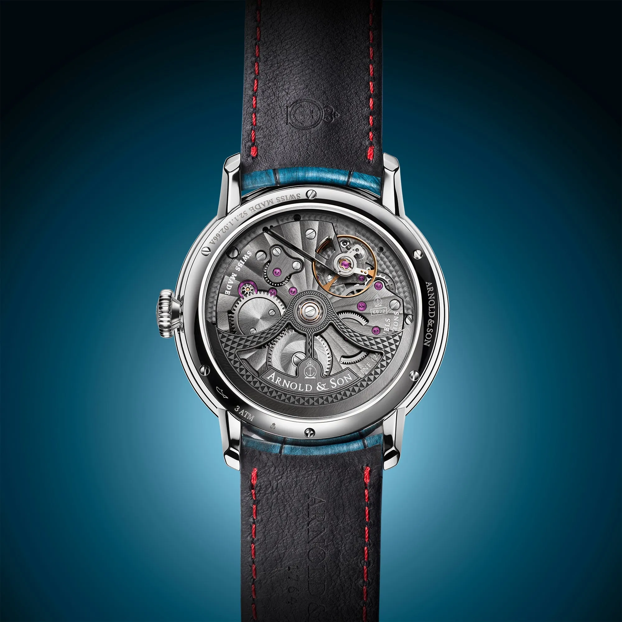 Arnold & Son Globetrotter Steel Opaline Limited Edition