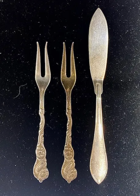Assorted Silver Plate Flatware 17-Piece - $1.2K APR Value w/ CoA!