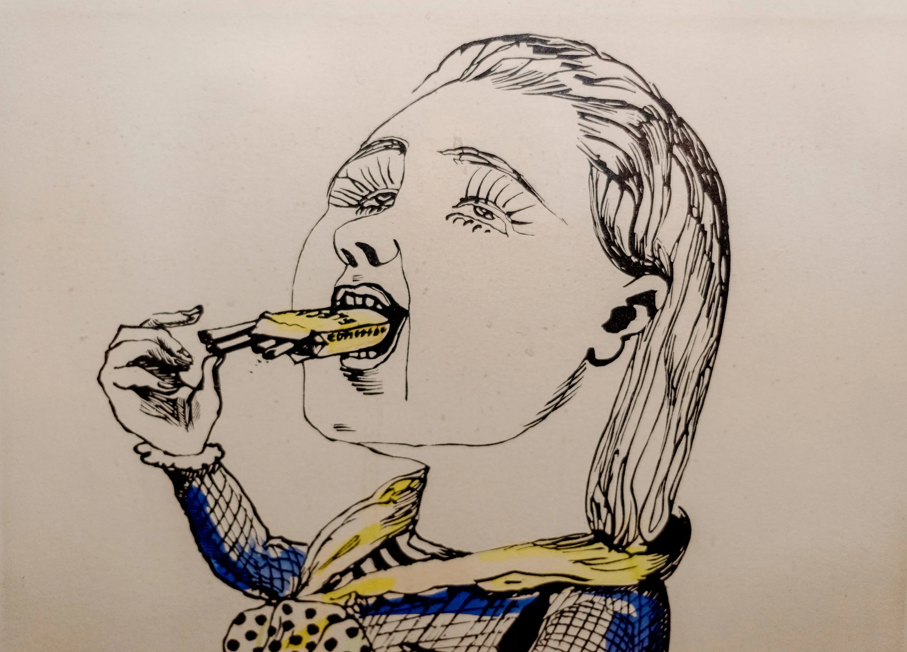 BALTHUS "Man Eating a Cigarette" Signed Original Limited Edition - $6K APR w/CoA