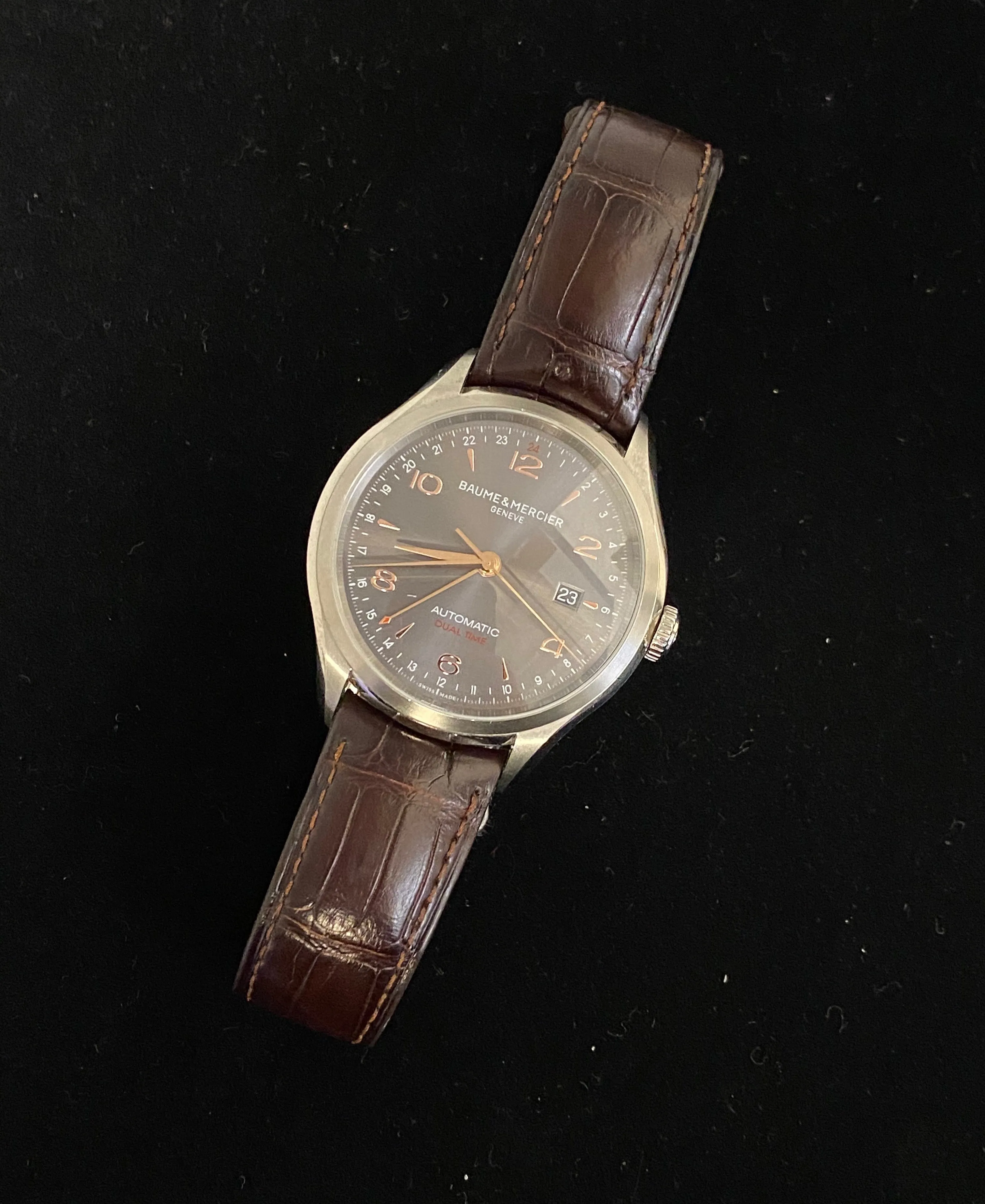 BAUME & MERCIER Clifton Ref. #65730 Customized Automatic Watch - $7K Appraisal Value! ✓