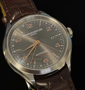 BAUME & MERCIER Clifton Ref. #65730 Customized Automatic Watch - $7K Appraisal Value! ✓