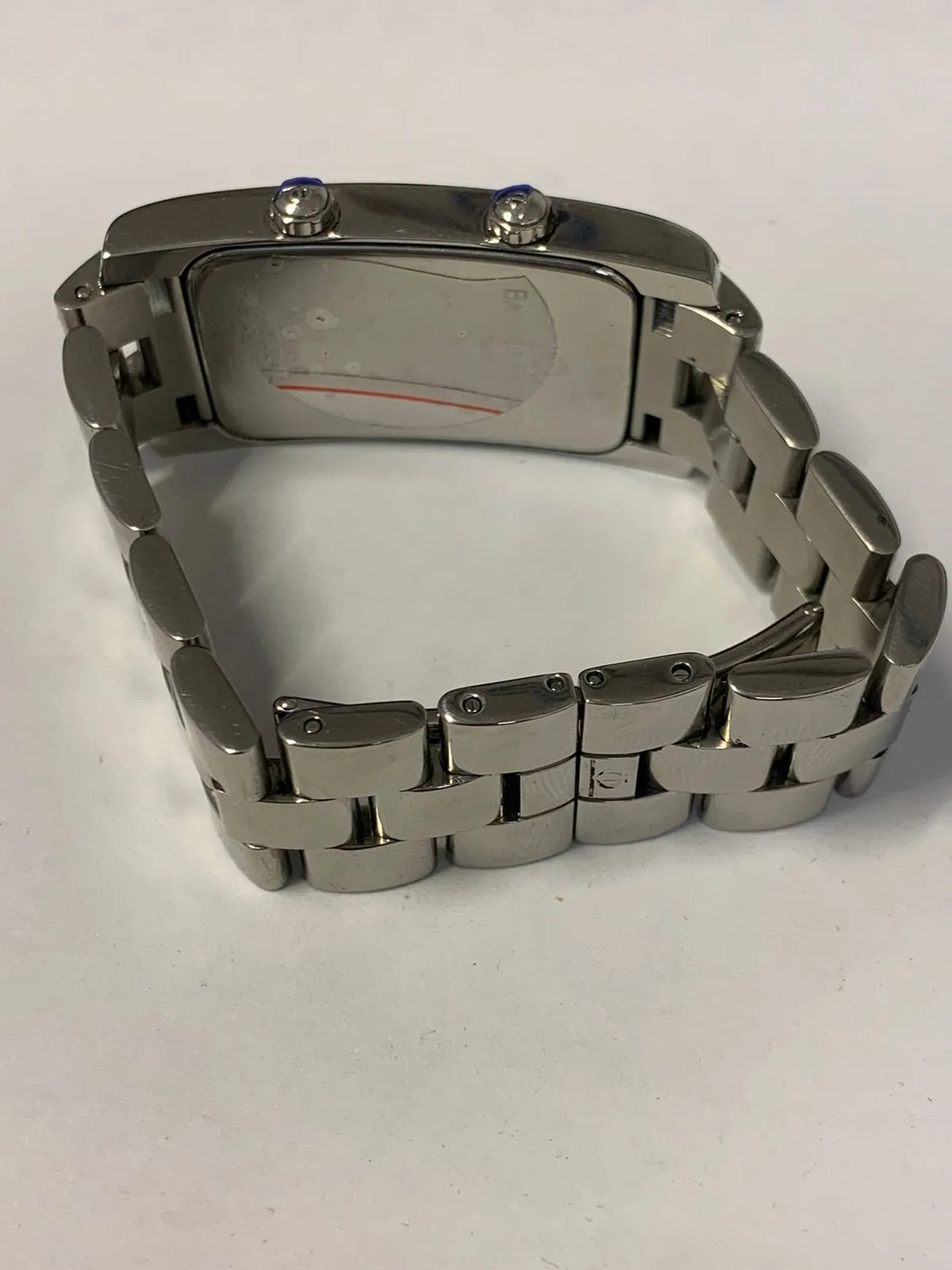 Baume & Mercier Double Time SS Rectangular Watch - $8K APR w COA!