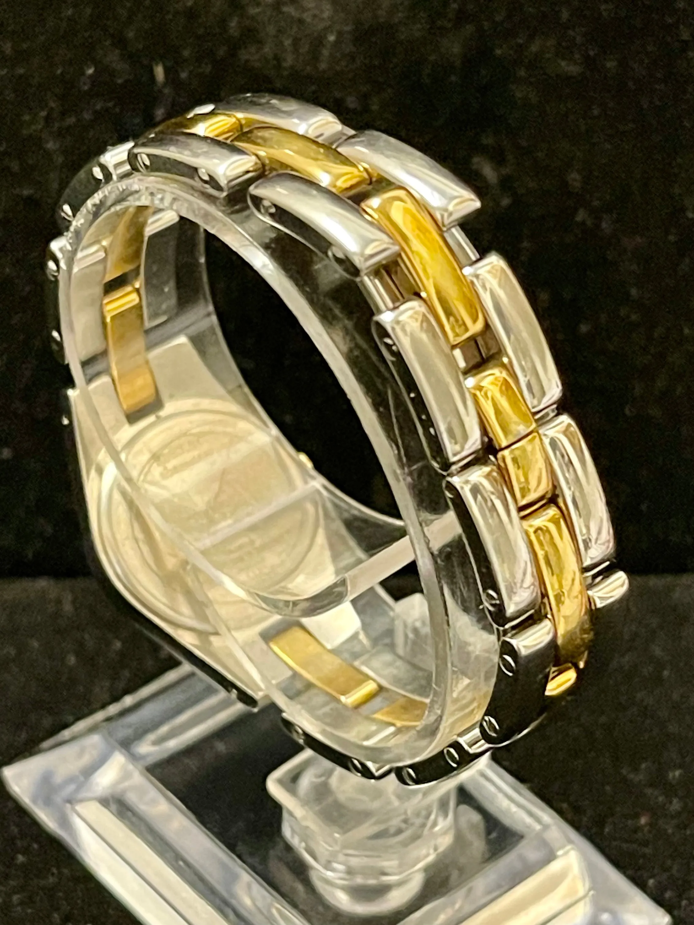 Baume & Mercier Unique Engraved Dial SS & Solid YG Ladies Watch - $7K APR w/ COA