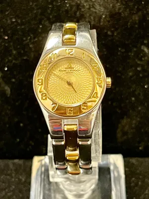 Baume & Mercier Unique Engraved Dial SS & Solid YG Ladies Watch - $7K APR w/ COA