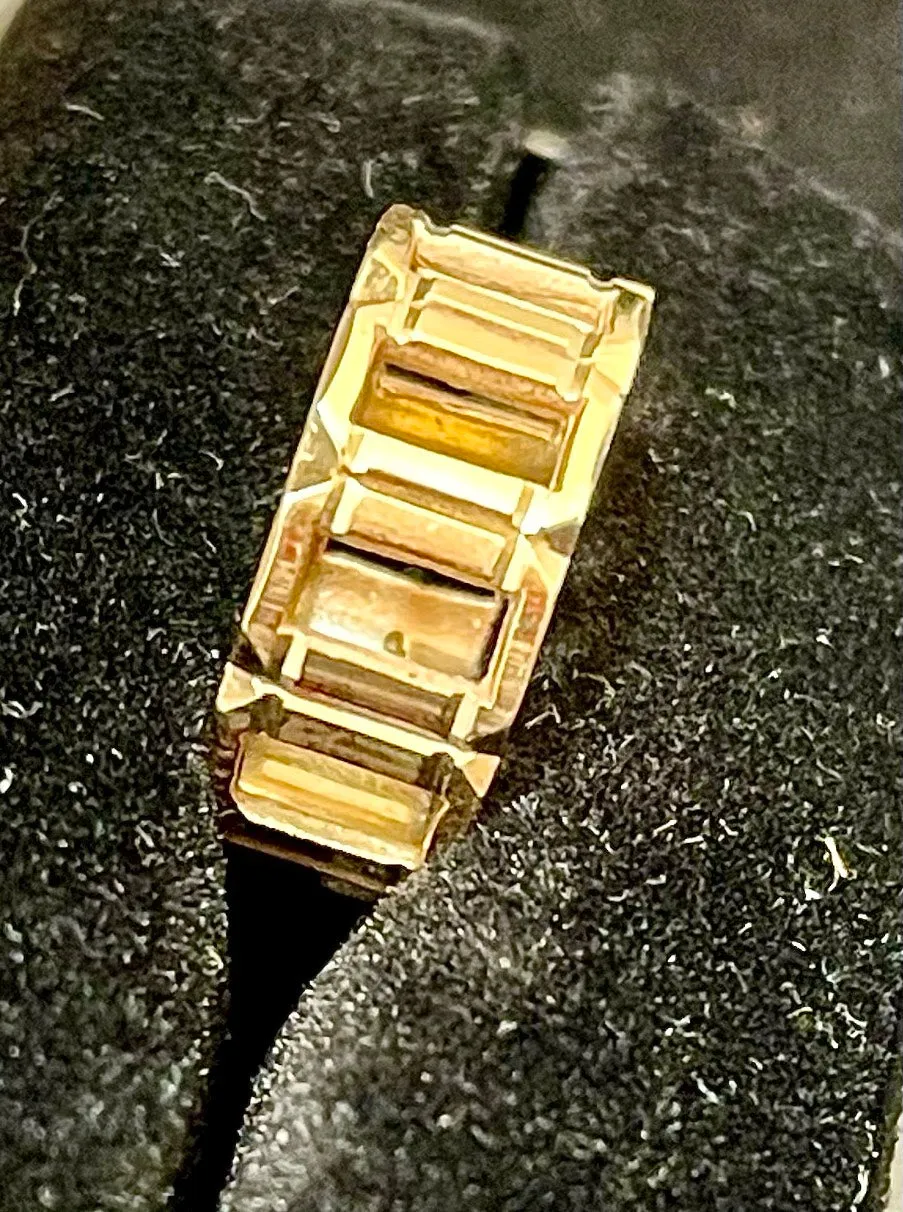Beautiful Solid Yellow Gold Band Ring - $3K Appraisal Value w/CoA!
