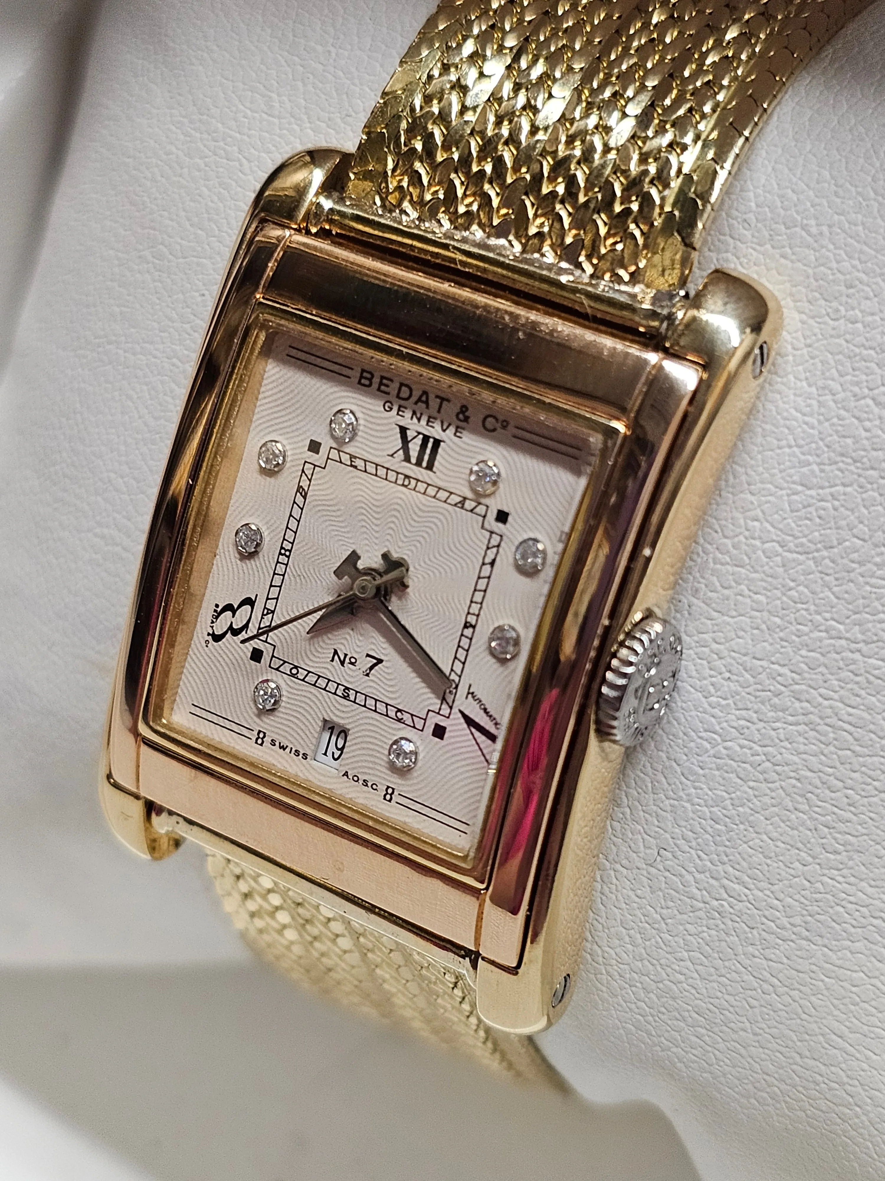 BEDAT & Co, Gold Tone Case & 18K YG Bracelet, Ladies Watch - $30K APR w/ COA!!!!