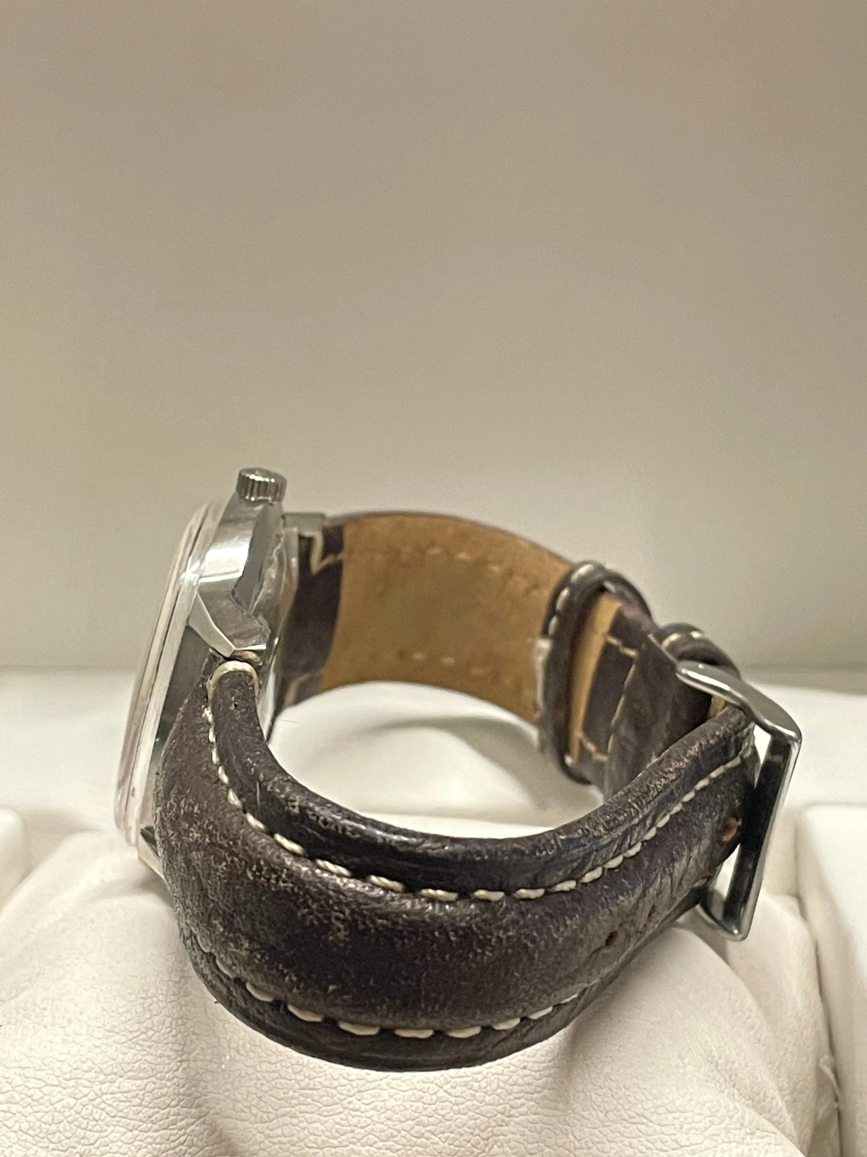 Benrus Vintage 1950s Watch, Stainless Steel, Black Dial,Perfect- $6K APR w/ COA!