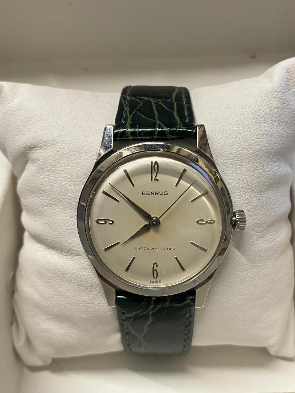 BENRUS Vintage C. 1950's Unique And Elegant Men's Wristwatch - $6K APR w/ COA!!!
