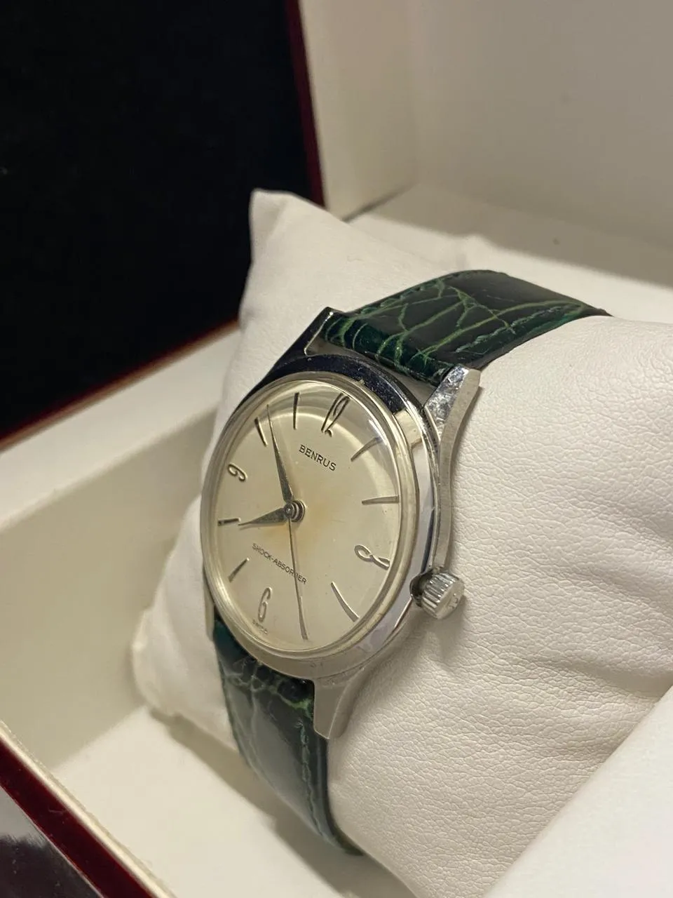 BENRUS Vintage C. 1950's Unique And Elegant Men's Wristwatch - $6K APR w/ COA!!!