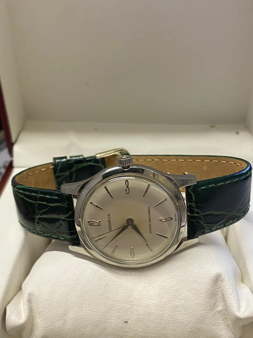 BENRUS Vintage C. 1950's Unique And Elegant Men's Wristwatch - $6K APR w/ COA!!!