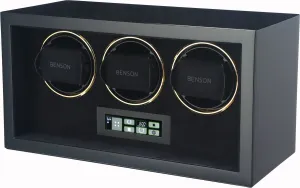 Benson Watch Winder Compact Triple 3.BG Black