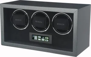 Benson Watch Winder Compact Triple 3.CF Carbon