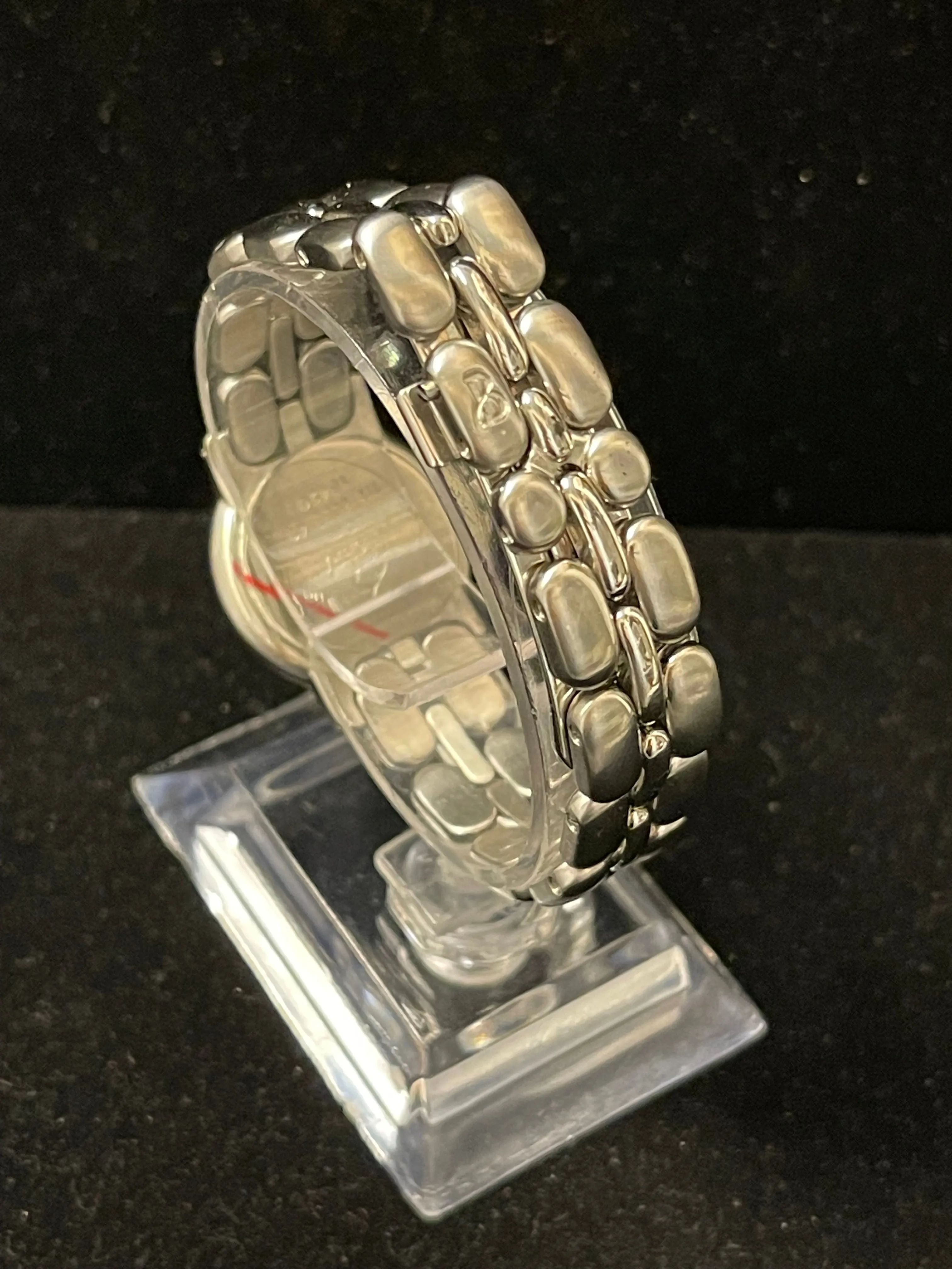 Bertolucci Designer SS Quartz w/Date Feature Ladies Wrist Watch - $6K APR w/ COA