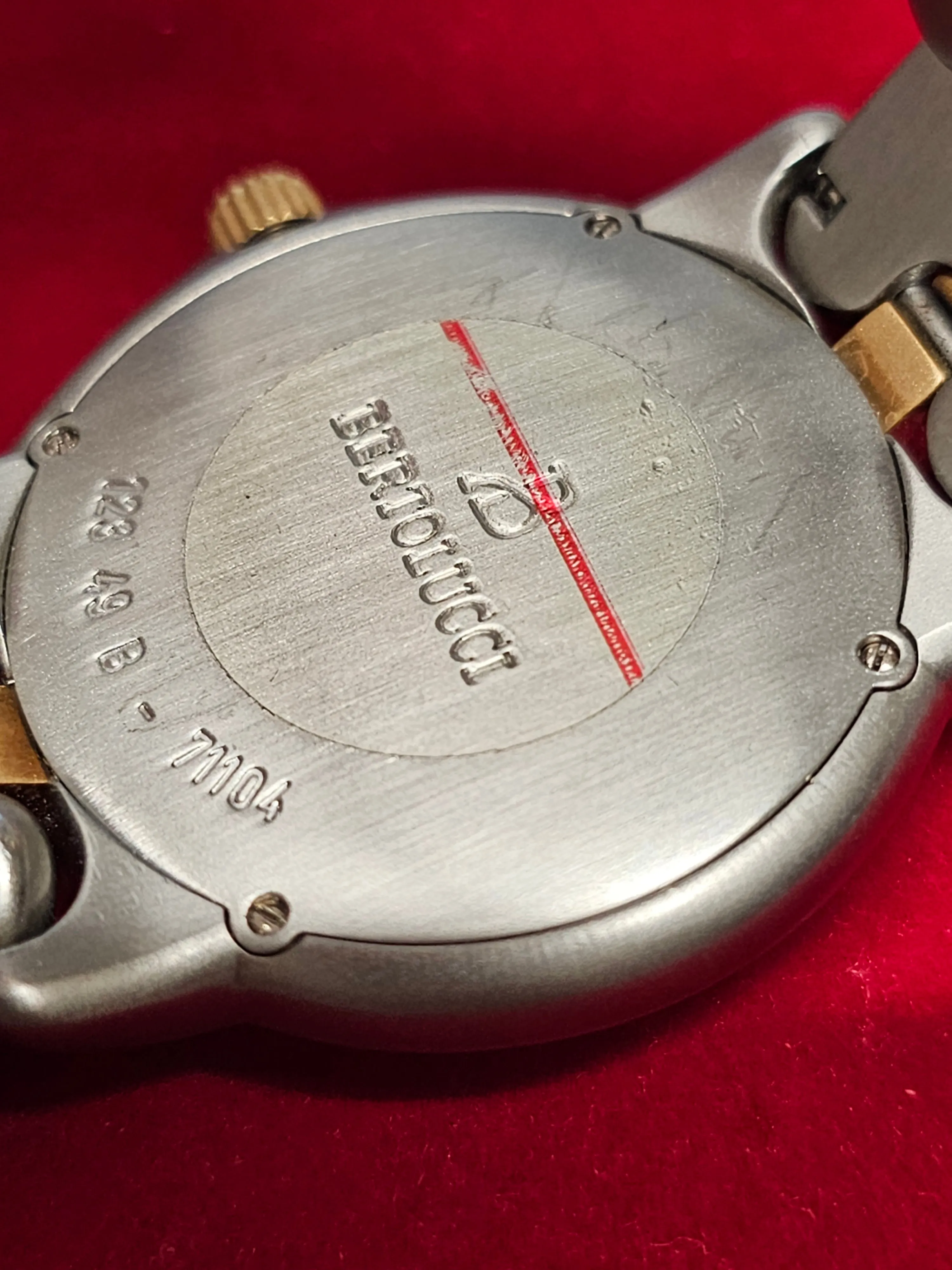 Bertolucci  Men's SS and 18K YG Date Feature Brand New Watch  - $10K APR w/ COA!