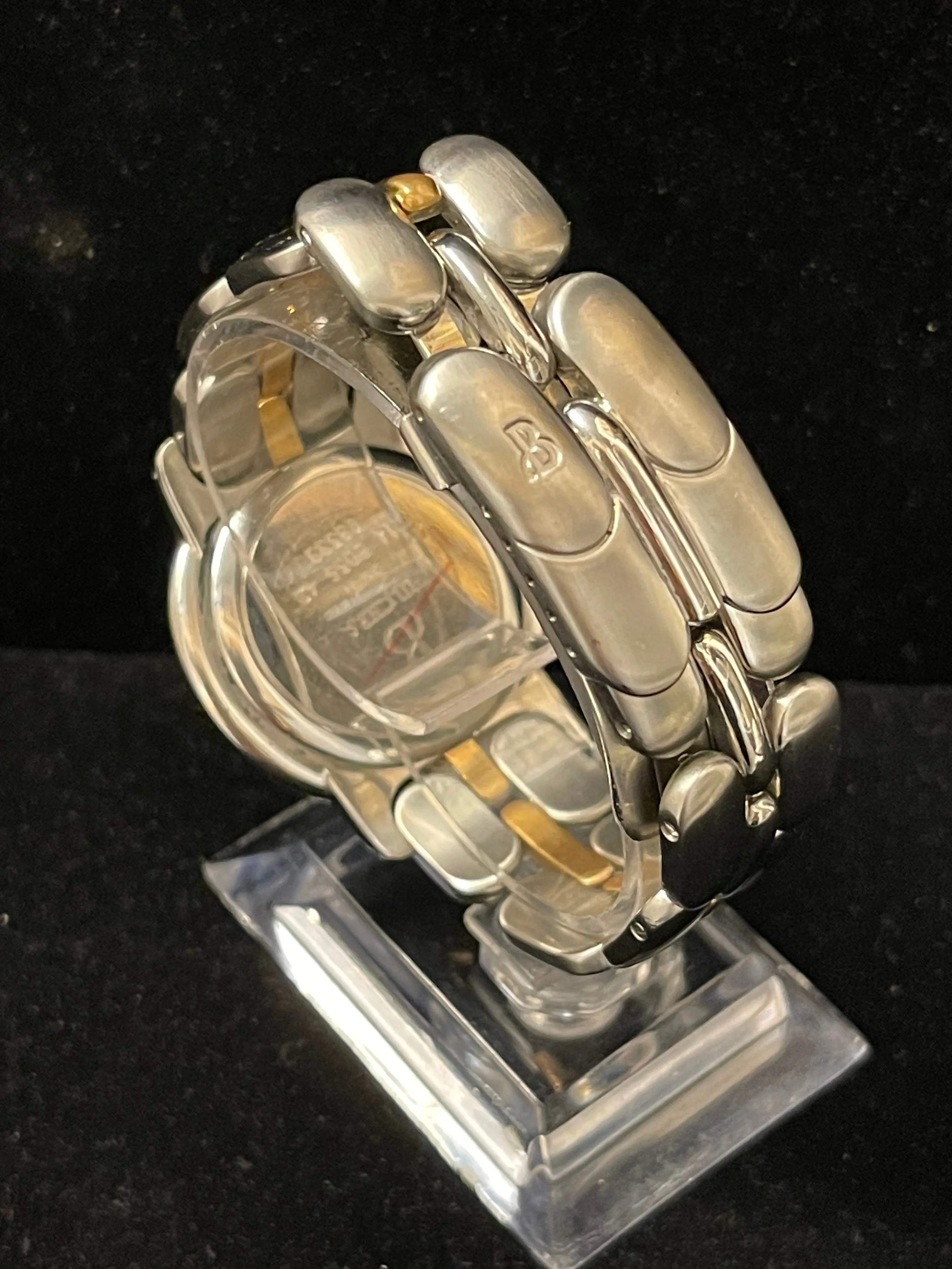 Bertolucci Pulchra Mid Size SS & Solid YG Automatic Men's Watch - $12K APR w/COA