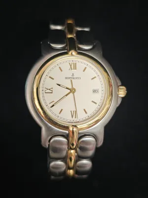 BERTOLUCCI Ref. 129-8055-49 -18K YG SS Brand New Unisex Watch- $7K APR w/ COA!!!