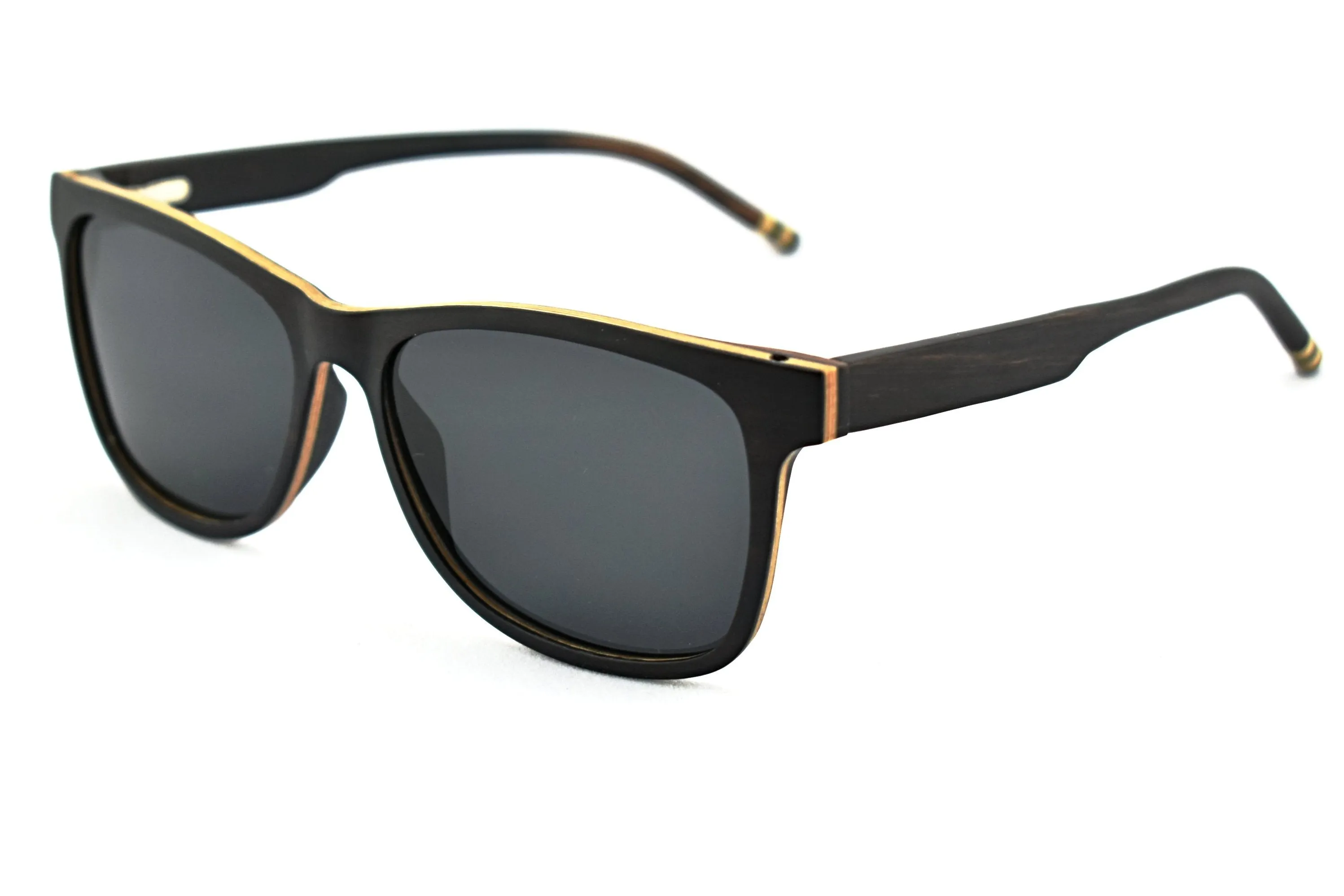 Black Sandalwood Classic Frame Sunglasses - Fino
