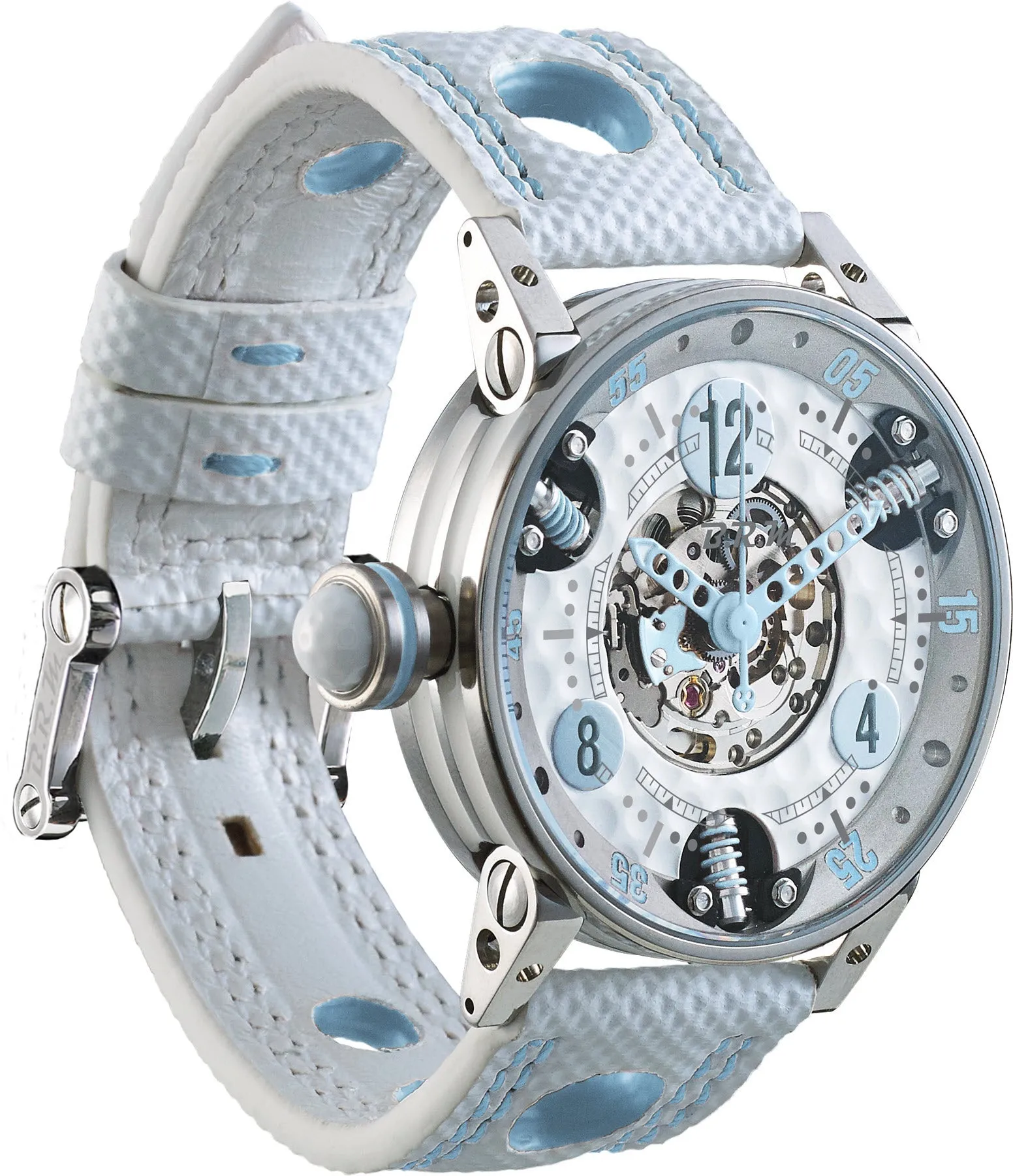 BM Watch Golf Master GF7-38-SA-SQ-ABLC Ladies Light Blue Hands