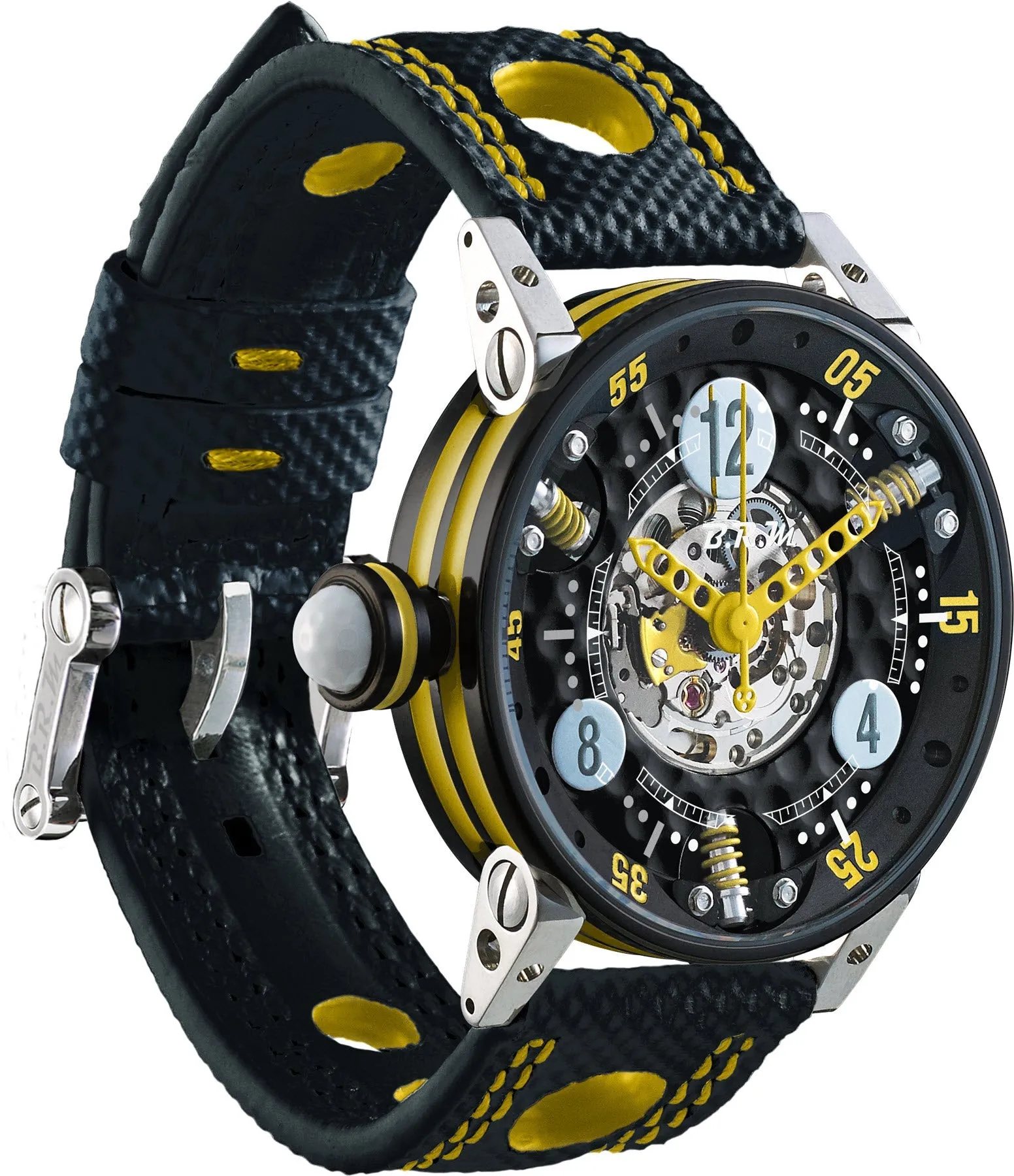 BM Watch Golf Master Ladies Yellow Hands