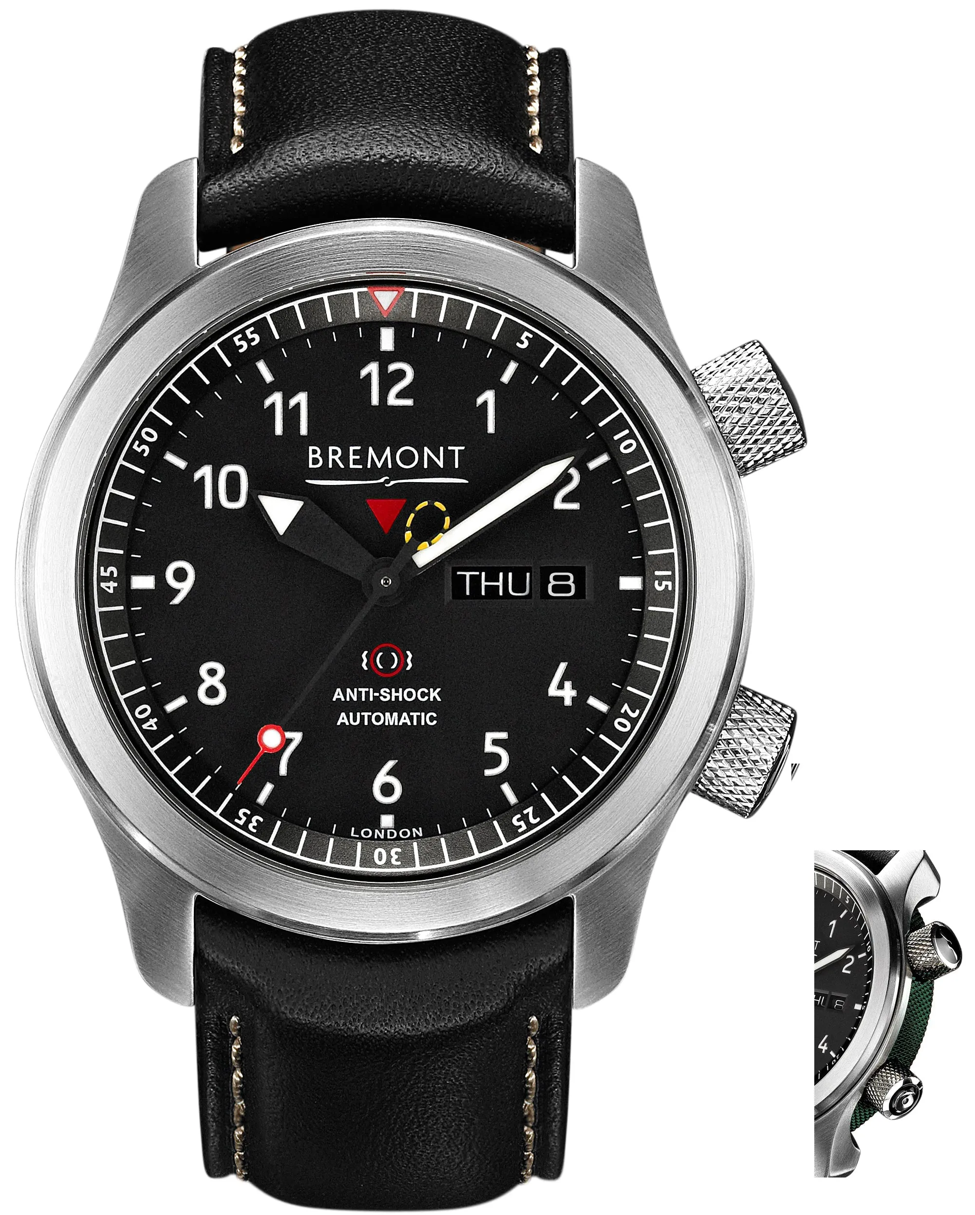 BM Watch Martin Baker MBII Black Green